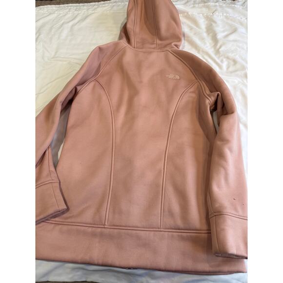 Woman's The North Face Mattea Hooded Full Zip Fleece Lined Sweater - Picture 9 of 9